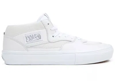 Pre-owned Vans Men's  Half Cab Daz Skate Sneakers In White
