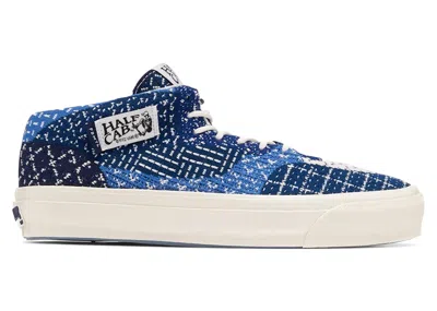 Pre-owned Vans Men's  Half Cab Reissue 33 Ek Fdmtl Denim Sneakers In Blue