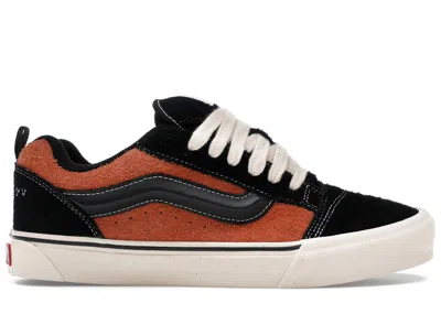 Pre-owned Vans Men's  Knu Skool Disney Scar Sneakers In Black/brown In Multi
