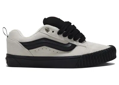 Pre-owned Vans Men's  Knu Skool In The Shadows Sneakers In White/black In Multi