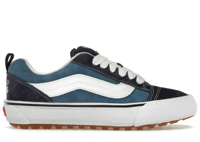 Pre-owned Vans Men's  Knu Skool Mte1 Lx Imran Potato Navy Sneakers In Navynavy/blue/white In Multi