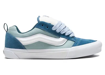 Pre-owned Vans Men's  Knu Skool Seafoam Sneakers In Blue