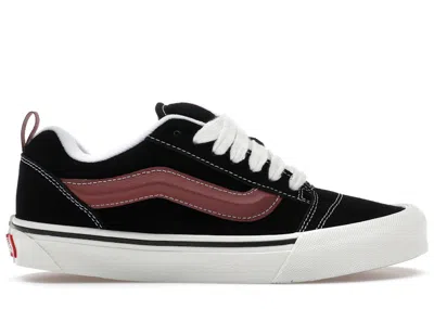 Pre-owned Vans Men's  Knu Skool Sneakers In Black/port