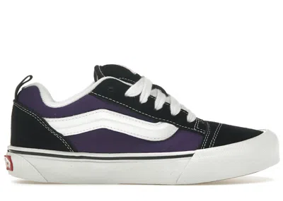 Pre-owned Vans Men's  Knu Skool Sneakers In Black/purple