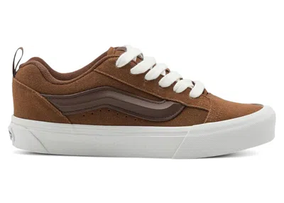Pre-owned Vans Men's  Knu Skool Suede Sneakers In Brown