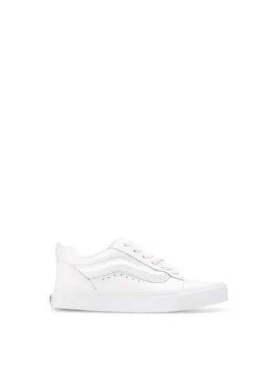 Vans White Knu Skool Mte-1 Sneakers In Mercer White