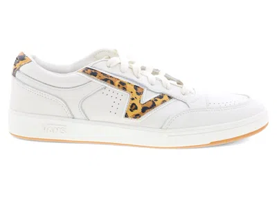 Pre-owned Vans Men's  Lowland Cc Big Cat Sneakers In Marshmallow/leopard In Multi