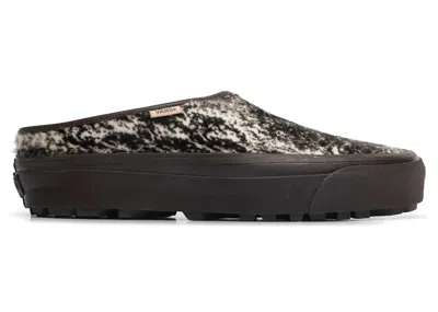 Pre-owned Vans Men's  Lx Mule Style 17 Sneakers In Chocolate/plum In Multi