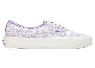 Pre-owned Vans Men's  Og Authentic Lx Acid Wash Lavender Sneakers In English Lavender/marshmallow
