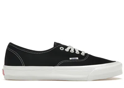 Pre-owned Vans Men's  Og Authentic Lx Sneakers In Black/true White In Multi