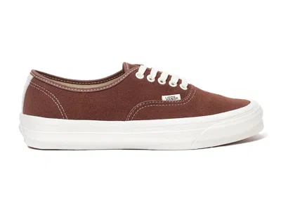 Pre-owned Vans Men's  Og Authentic Lx Suede Brown Sneakers In Medium Brown