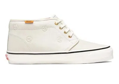 Pre-owned Vans Men's  Og Chukka Boot Lx Lqqk Studio Marshmallow Sneakers In Cream/true White