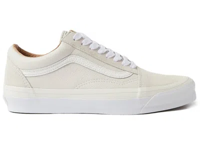 Pre-owned Vans Men's  Og Old Skool Lx Sneakers In Vintage White/true White
