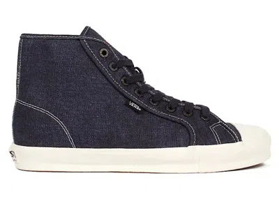 Pre-owned Vans Men's  Og Style 24 Lx Nigel Cabourn Denim Sneakers In Black/navy Blue In Multi