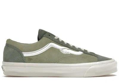 Pre-owned Vans Men's  Og Style 36 Lx Notre Matcha Sneakers In Green/off White