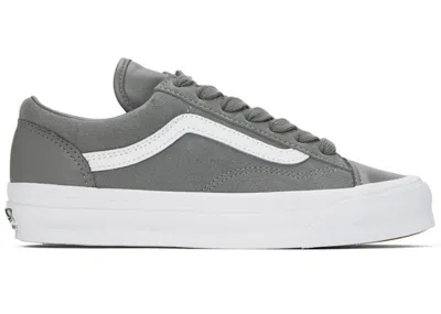 Pre-owned Vans Men's  Og Style 36 Lx Sneakers In Moon Mist/white