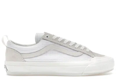 Pre-owned Vans Men's  Old Skool 136 Lx End. Parachute Sneakers In Bright White