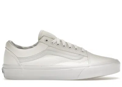 Pre-owned Vans Men's  Old Skool (2019) Sneakers In True White