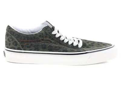Pre-owned Vans Men's  Old Skool 36 Dx Anaheim Factory Sneakers In Leopard Camo/grape Leaf In Multi