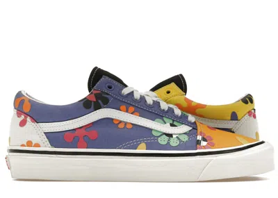 Pre-owned Vans Men's  Old Skool 36 Dx Anaheim Factory Sneakers In Psychedelic Floral In Multi