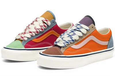 Pre-owned Vans Men's  Old Skool 36 Lx Mismatched Sneakers In Block