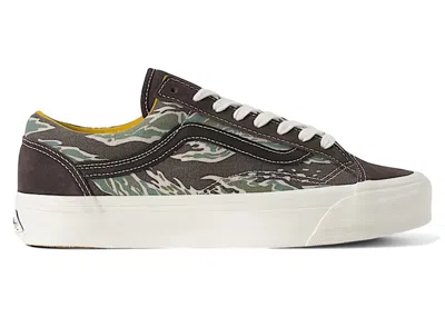 Pre-owned Vans Men's  Old Skool 36 Lx Tiger Camo Sneakers In Tiger Stripe/afterdark