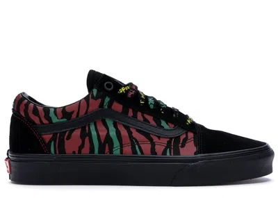 Pre-owned Vans Men's  Old Skool A Tribe Called Quest Sneakers In Black/red