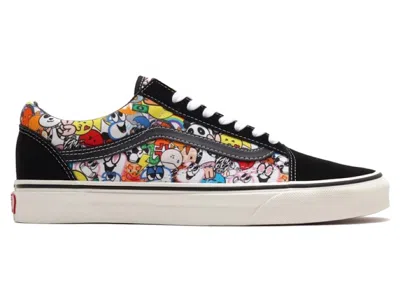 Pre-owned Vans Men's  Old Skool Atmos Emoji Sneakers In Black In Multi