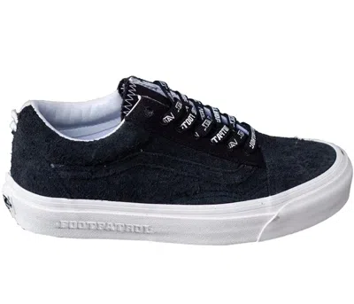 Pre-owned Vans Men's  Old Skool Footpatrol Soho Sneakers In Black/white In Multi