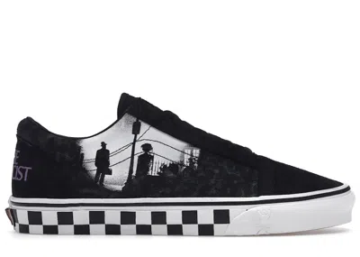 Pre-owned Vans Men's  Old Skool House Of Terror The Exorcist Sneakers In Black/white