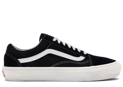 Pre-owned Vans Men's  Old Skool Lx Canvas Sneakers In Black/marshmallow