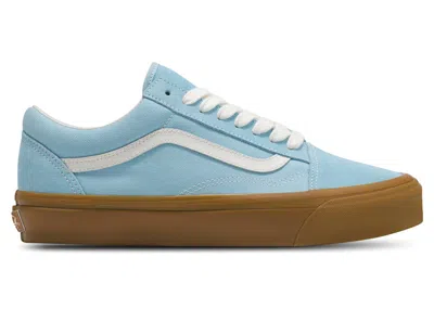 Pre-owned Vans Men's  Old Skool Lx Sneakers In Crystal Blue/gum