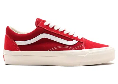 Pre-owned Vans Men's  Old Skool Lx Sneakers In Red