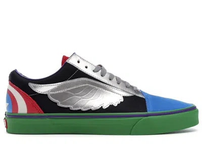 Pre-owned Vans Men's  Old Skool Marvel What The Avengers Sneakers In Multi