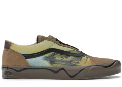 Pre-owned Vans Men's  Old Skool Moma Salvador Dali Sneakers In Brown/black