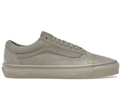 Pre-owned Vans Men's  Old Skool Neighborhood Sneakers In Greige In Gray