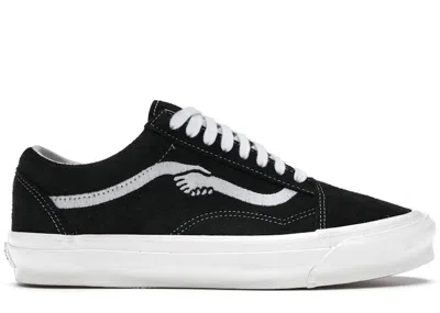 Pre-owned Vans Men's  Old Skool Notre Sneakers In Black/white In Multi