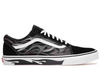 Pre-owned Vans Men's  Old Skool Pac Sun Asap Rocky Sneakers In Black/white In Multi