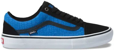 Pre-owned Vans Men's  Old Skool Rowan Zorilla Core Shop Only Sneakers In Black/blue Croc