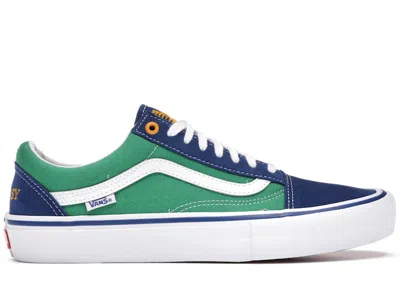 Pre-owned Vans Men's  Old Skool Scifi Fantasy Sneakers In Green/royal
