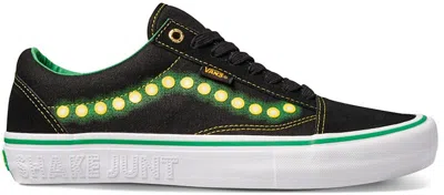Pre-owned Vans Men's  Old Skool Shake Junt Sneakers In Black/white