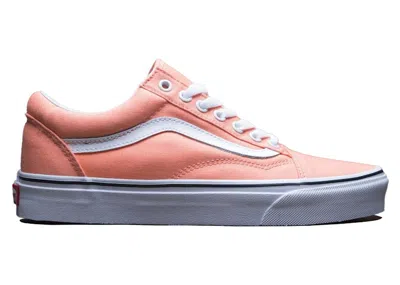 Pre-owned Vans Men's  Old Skool Sneakers In Pink Peach/true White