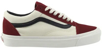 Pre-owned Vans Men's  Old Skool Sneakers In Red Dahlia