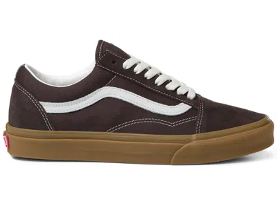 Pre-owned Vans Men's  Old Skool Sneakers In Vintage Gum/chocolate