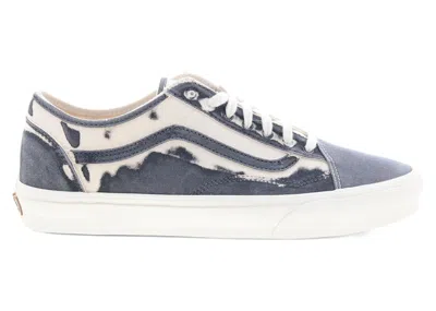 Pre-owned Vans Men's  Old Skool Tapered Eco Theory Sneakers In Asphalt/natural In Gray