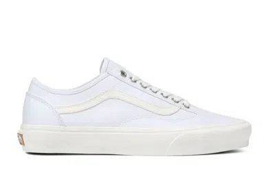 Pre-owned Vans Men's  Old Skool Tapered Eco Theory Sneakers In White/natural