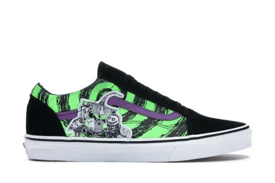 Pre-owned Vans Men's  Old Skool The Before Christmas Sneakers In Lsb/nightmare