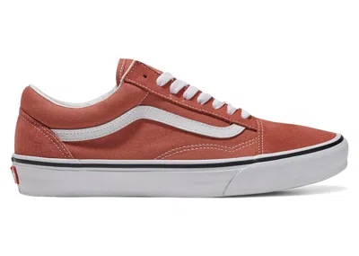 Pre-owned Vans Men's  Old Skool Theory Sneakers In Auburn In Brown