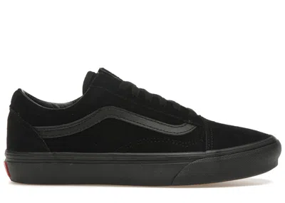 Pre-owned Vans Men's  Old Skool Triple Suede Sneakers In Black