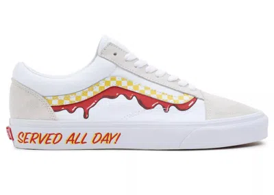 Pre-owned Vans Men's  Old Skool Van Doren Special Sneakers In True White
